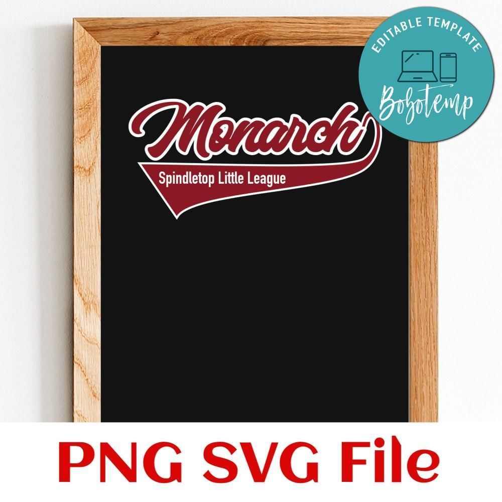 Monarch Customer Request PNG file template