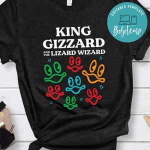 Gizzard king smile merch Classic PNG file template