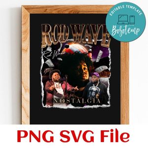 Rod wave 2 Customer Request PNG file template