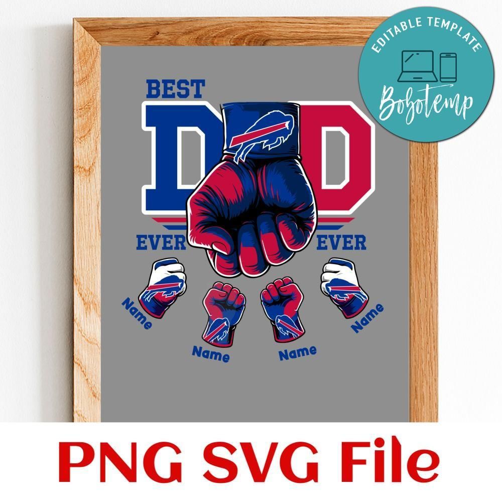 Daddy gang Buffalo Bills PNG file template
