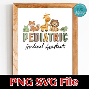Pediatric Medical Assistant Customer Request PNG file template
