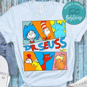 Dr. Suess Day Funny PNG file template