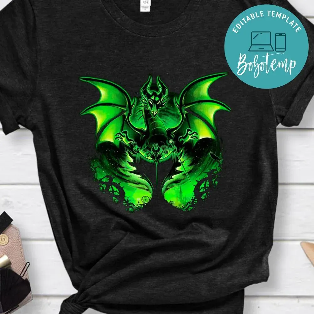 Maleficent PNG file template | Bobotemp