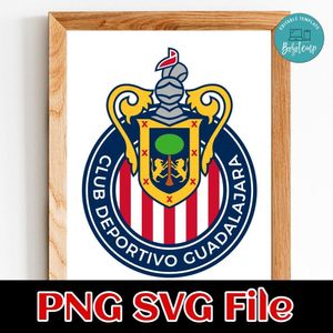 Chivas Soccer PNG SVG design template