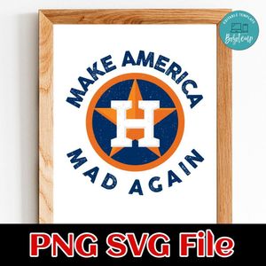 Houston Astros Make America Mad Again PNG file template