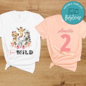 Two Wild Customer Request PNG file template