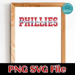 Philadelphia dancing on my own PNG file template
