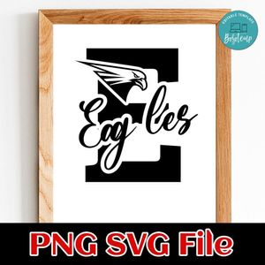 Eagles PNG design template