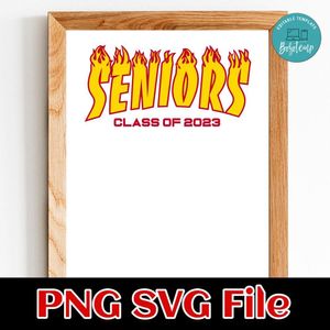 Thrasher senior PNG SVG file template
