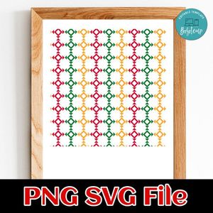 Juneteenth pattern Customer Request PNG file template