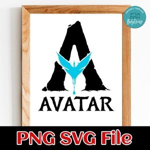 Avatar 2 The Way Of The Water PNG SVG file template