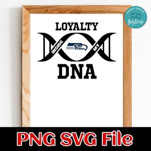 Loyalty Seattle Seahawks PNG SVG file template