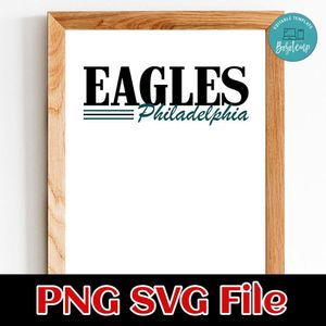 Eagles philadelphia SVG PNG file template