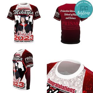 Princeton International School of Math and Science Congratulation Graduation All Over Print Unisex Shirt