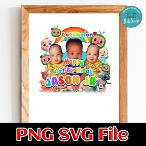 Cocomelon Customer Request PNG file template