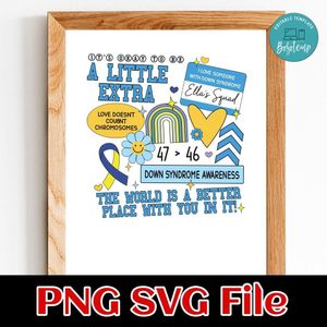 It's okay to be a little extra Customer Request PNG file template