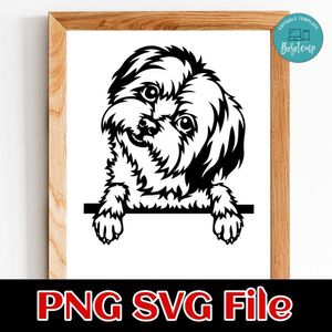 Maltese PNG SVG file template