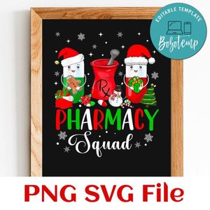 Pharmacy Squad Customer Request PNG file template