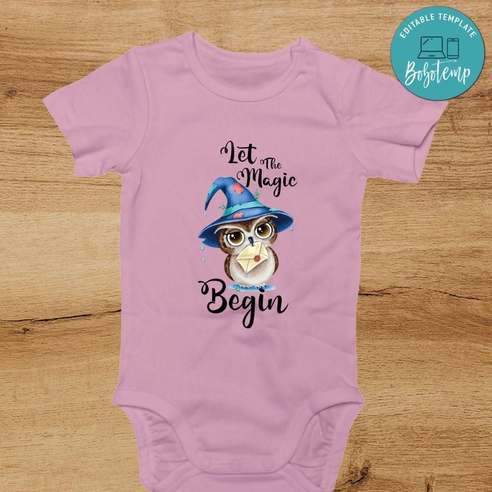 Let The Magic Begin Toddler Shirt