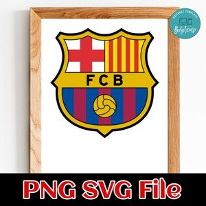 Barcelona Football Club Logo PNG SVG file template
