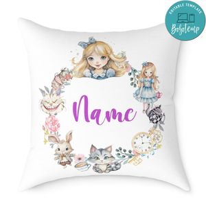 Alice in borderland Pillow Cushion Customizable Template Instant Download