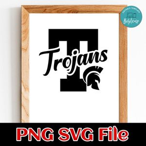 Trojans SVG design template