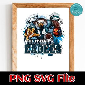 Custom Number Philadelphia Eagles Customer Request PNG file template
