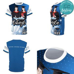 Crystal Springs Uplands School Graduation Unisex Cut & Sew Tee All Over Print