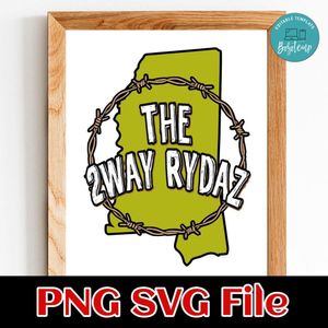 The 2Way Rydaz Customer Request PNG file template