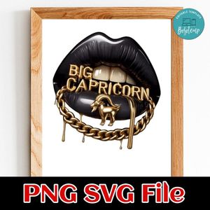 Big Capricorn Customer Request PNG file template