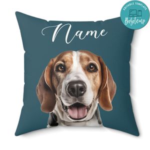 Pet Pillow Cushion Customizable Template Instant Download