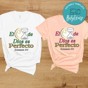 El de Dios es perfecto eclesiaste 3:11 Customer Request PNG file template