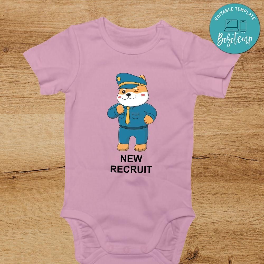 New Recruit Tiger Toddler Shirt