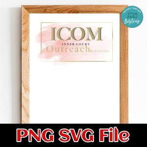Icom logo PNG SVG file template