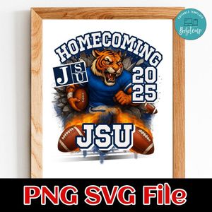 Homecoming Jsu Customer Request PNG file template