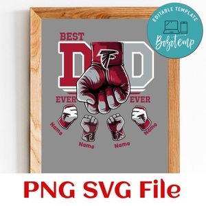 Daddy gang Atlanta Falcons PNG file template