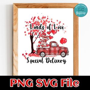 Love Of Love Special Delivery PNG SVG file template