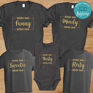 Birthday Squad Customer Request PNG file template