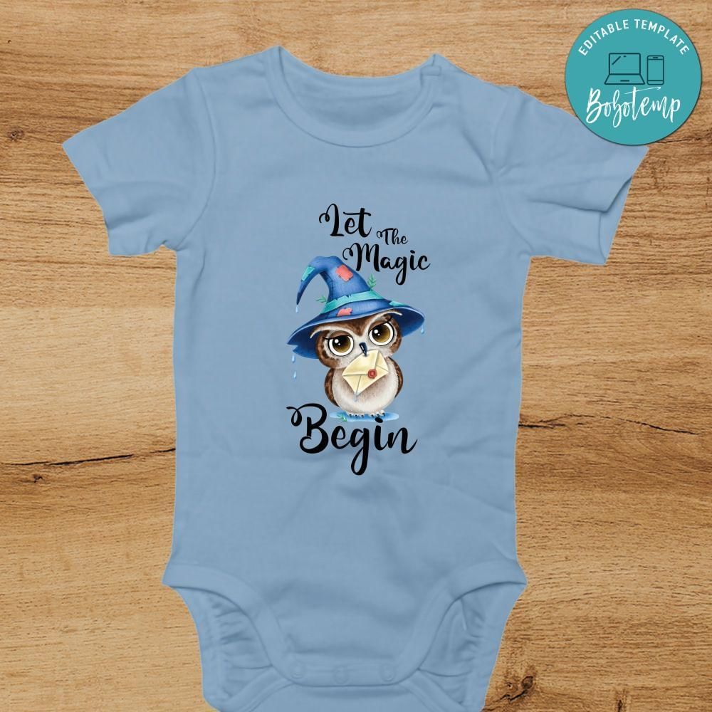 Let The Magic Begin Toddler Shirt