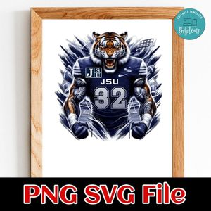 Tiger JSU Customer Request PNG file template