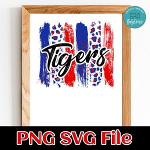 Tigers PNG design template