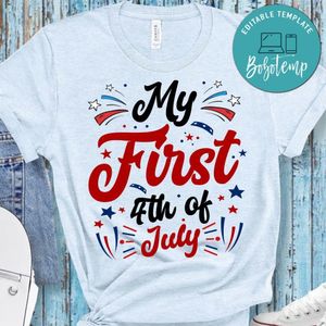 My First 4th july birthday Shirt