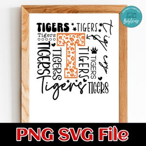 Personalized Colorful Leopard Mascot Teacher Customer Request PNG file template