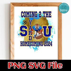 Home coming TSU Tigers Customer Request PNG file template